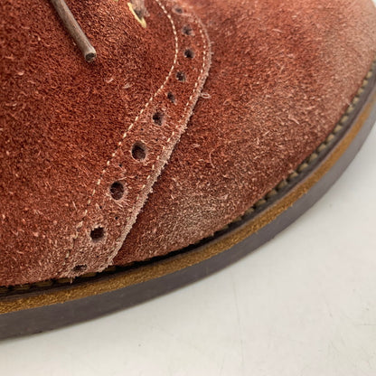 【中古品】【メンズ/レディース】 REGAL×GLADHAND リーガル×グラッドハンド 5807 606S SADDLE SUEDE サドルスエード 靴 シューズ 164-250827-ma-11-izu サイズ：25.5cm カラー：ブラウン 万代Net店