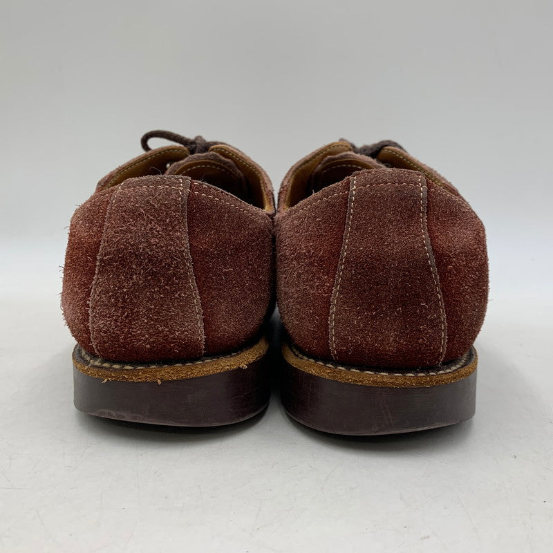 【中古品】【メンズ/レディース】 REGAL×GLADHAND リーガル×グラッドハンド 5807 606S SADDLE SUEDE サドルスエード 靴 シューズ 164-250827-ma-11-izu サイズ：25.5cm カラー：ブラウン 万代Net店