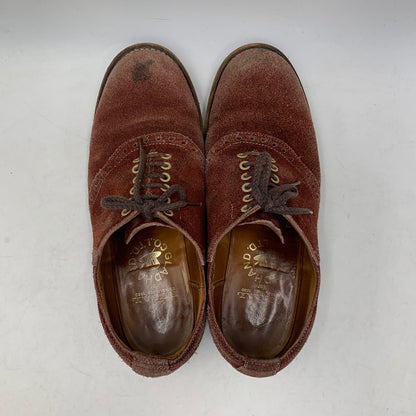 【中古品】【メンズ/レディース】 REGAL×GLADHAND リーガル×グラッドハンド 5807 606S SADDLE SUEDE サドルスエード 靴 シューズ 164-250827-ma-11-izu サイズ：25.5cm カラー：ブラウン 万代Net店