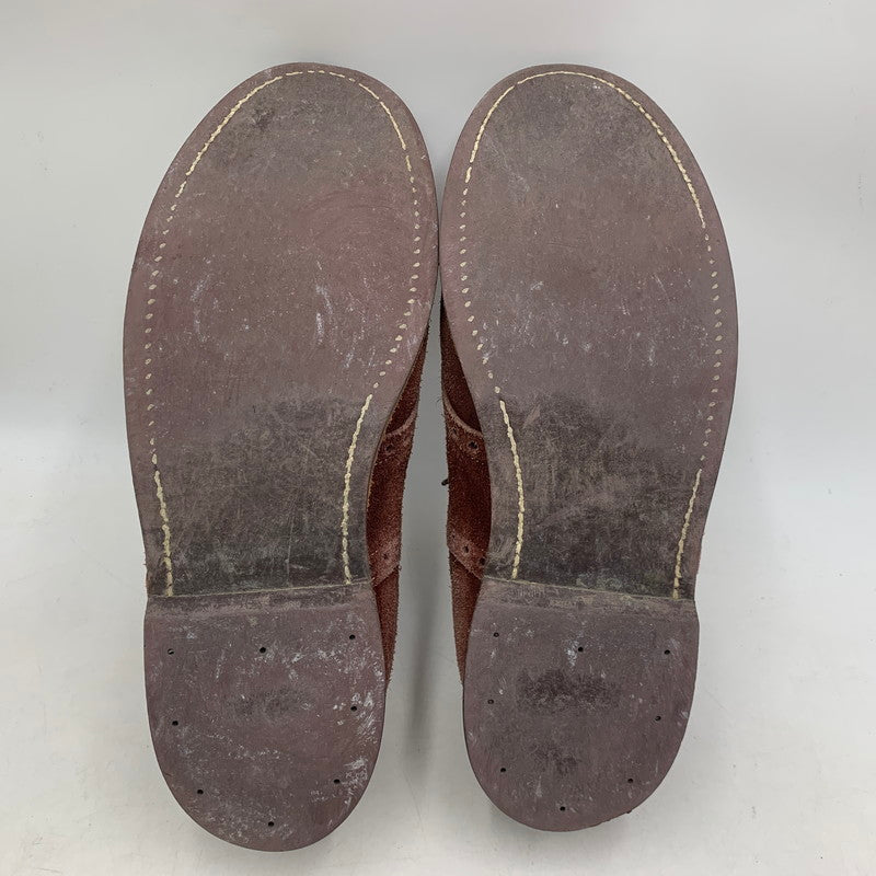 【中古品】【メンズ/レディース】 REGAL×GLADHAND リーガル×グラッドハンド 5807 606S SADDLE SUEDE サドルスエード 靴 シューズ 164-250827-ma-11-izu サイズ：25.5cm カラー：ブラウン 万代Net店