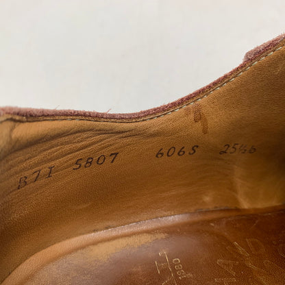 【中古品】【メンズ/レディース】 REGAL×GLADHAND リーガル×グラッドハンド 5807 606S SADDLE SUEDE サドルスエード 靴 シューズ 164-250827-ma-11-izu サイズ：25.5cm カラー：ブラウン 万代Net店