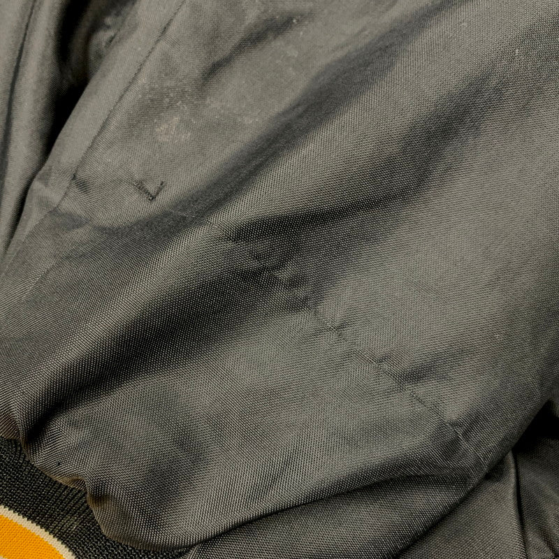 【中古品】【メンズ】 DON ALLESON ATHLETIC ドン・アリソン・アスレチック USA製 90S NYLON STADIUM JACKET 90年代 ナイロンスタジアムジャケット アウター スタジャン 長袖 146-250905-ma-01-izu サイズ：S カラー：ブラック 万代Net店