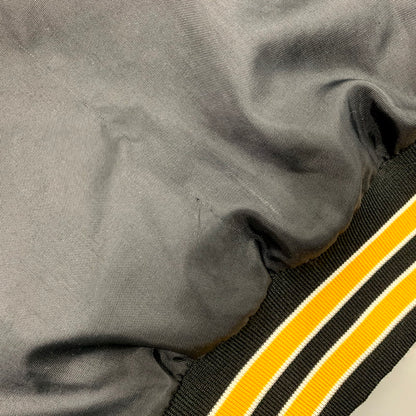 【中古品】【メンズ】 DON ALLESON ATHLETIC ドン・アリソン・アスレチック USA製 90S NYLON STADIUM JACKET 90年代 ナイロンスタジアムジャケット アウター スタジャン 長袖 146-250905-ma-01-izu サイズ：S カラー：ブラック 万代Net店