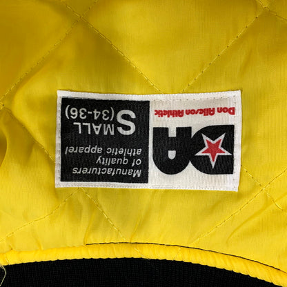【中古品】【メンズ】 DON ALLESON ATHLETIC ドン・アリソン・アスレチック USA製 90S NYLON STADIUM JACKET 90年代 ナイロンスタジアムジャケット アウター スタジャン 長袖 146-250905-ma-01-izu サイズ：S カラー：ブラック 万代Net店