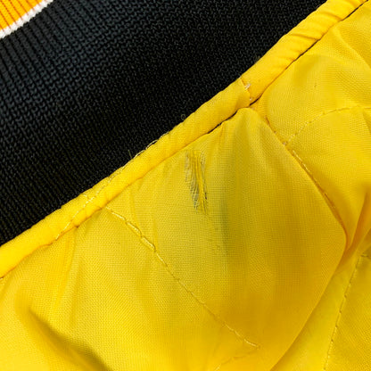 【中古品】【メンズ】 DON ALLESON ATHLETIC ドン・アリソン・アスレチック USA製 90S NYLON STADIUM JACKET 90年代 ナイロンスタジアムジャケット アウター スタジャン 長袖 146-250905-ma-01-izu サイズ：S カラー：ブラック 万代Net店