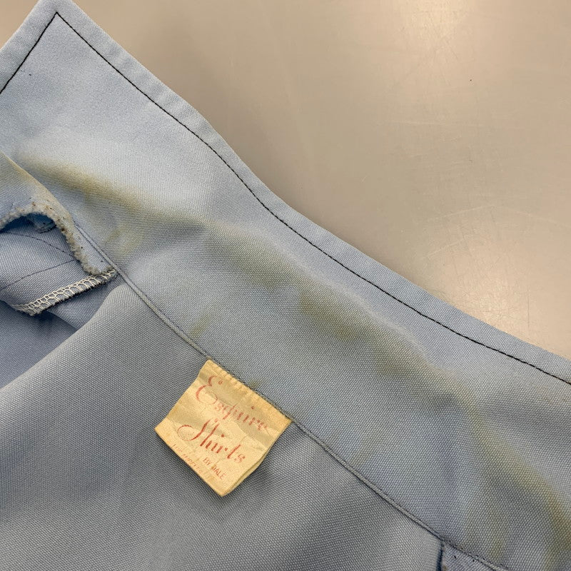 【現状渡し品】【メンズ】 VINTAGE ヴィンテージ 60-70S BOWLING SS SHIRT 60-70年代 ボウリングショートスリーブシャツ トップス 半袖 146-250827-ma-02-izu サイズ：不明 カラー：ブルー 万代Net店