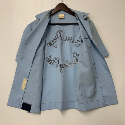 【現状渡し品】【メンズ】 VINTAGE ヴィンテージ 60-70S BOWLING SS SHIRT 60-70年代 ボウリングショートスリーブシャツ トップス 半袖 146-250827-ma-02-izu サイズ：不明 カラー：ブルー 万代Net店