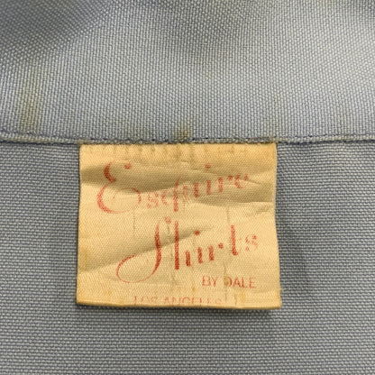【現状渡し品】【メンズ】 VINTAGE ヴィンテージ 60-70S BOWLING SS SHIRT 60-70年代 ボウリングショートスリーブシャツ トップス 半袖 146-250827-ma-02-izu サイズ：不明 カラー：ブルー 万代Net店