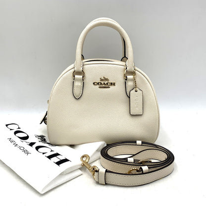【中古品】【レディース】 COACH コーチ CA202 シドニー サッチェル 2WAY BAG ツーウェイバッグ 鞄 カバン 180-250827-ma-04-izu カラー：オフホワイト系 万代Net店