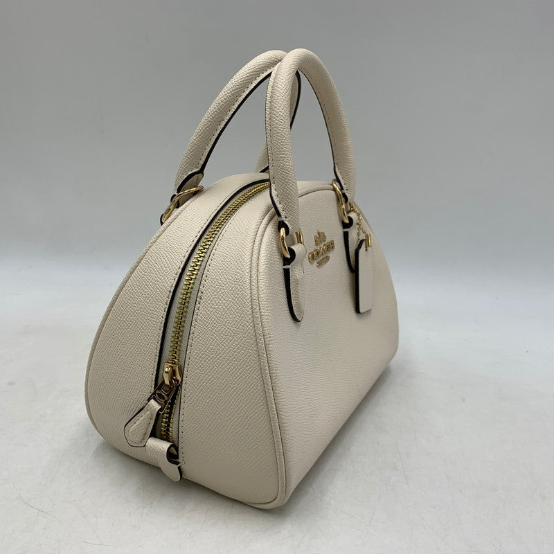 【中古品】【レディース】 COACH コーチ CA202 シドニー サッチェル 2WAY BAG ツーウェイバッグ 鞄 カバン 180-250827-ma-04-izu カラー：オフホワイト系 万代Net店