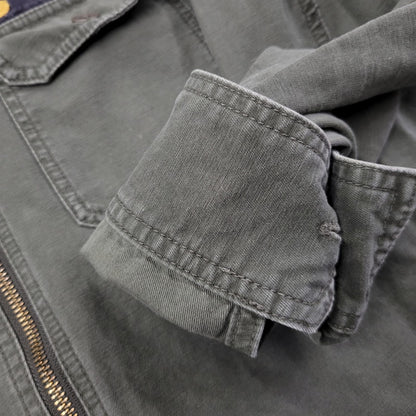 【中古品】【メンズ】 PANDIESTA JAPAN パンディエスタ ジャパン BIO-WASHED MILITARY TWILL JACKET 567702 バイオ ウォッシュ ミリタリー ツイル ジャケット アウター 145-250905-as-24-izu サイズ：M カラー：グリーン系 万代Net店