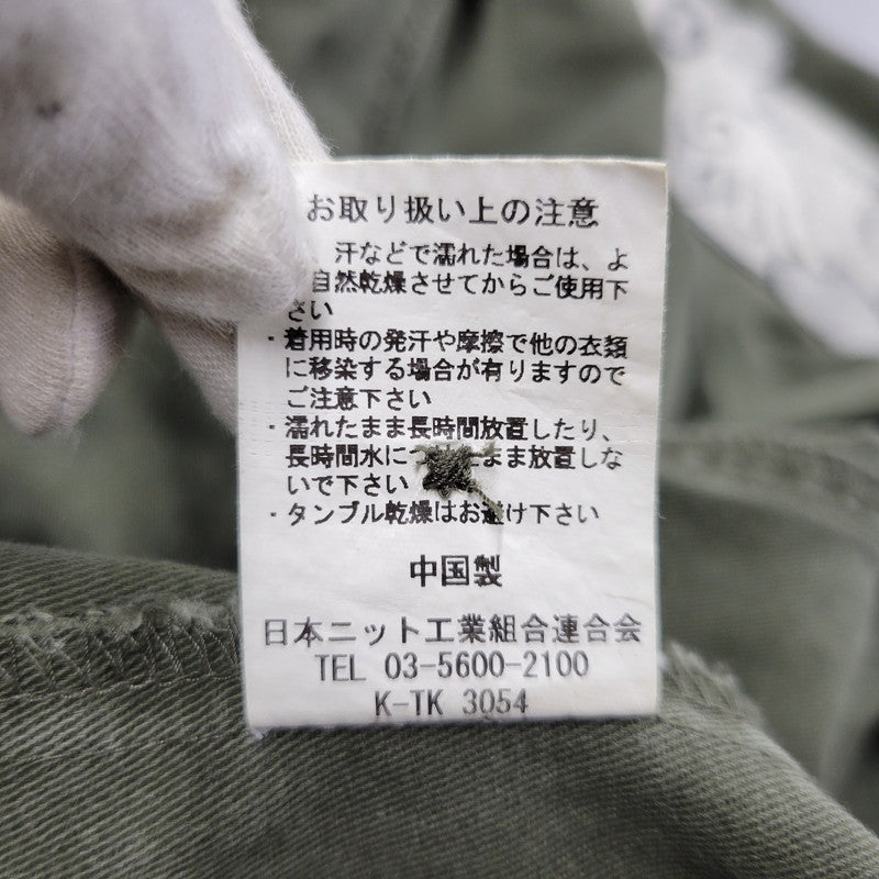 【中古品】【メンズ】 PANDIESTA JAPAN パンディエスタ ジャパン BIO-WASHED MILITARY TWILL JACKET 567702 バイオ ウォッシュ ミリタリー ツイル ジャケット アウター 145-250905-as-24-izu サイズ：M カラー：グリーン系 万代Net店