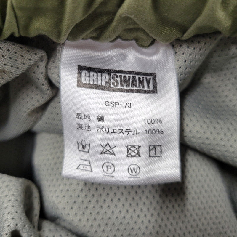 【中古品】【メンズ】 GRIP SWANY グリップスワニー BUSH PANTS GSP-73 ブッシュパンツ ボトムス 155-250905-as-28-izu サイズ：S カラー：オリーブ 万代Net店