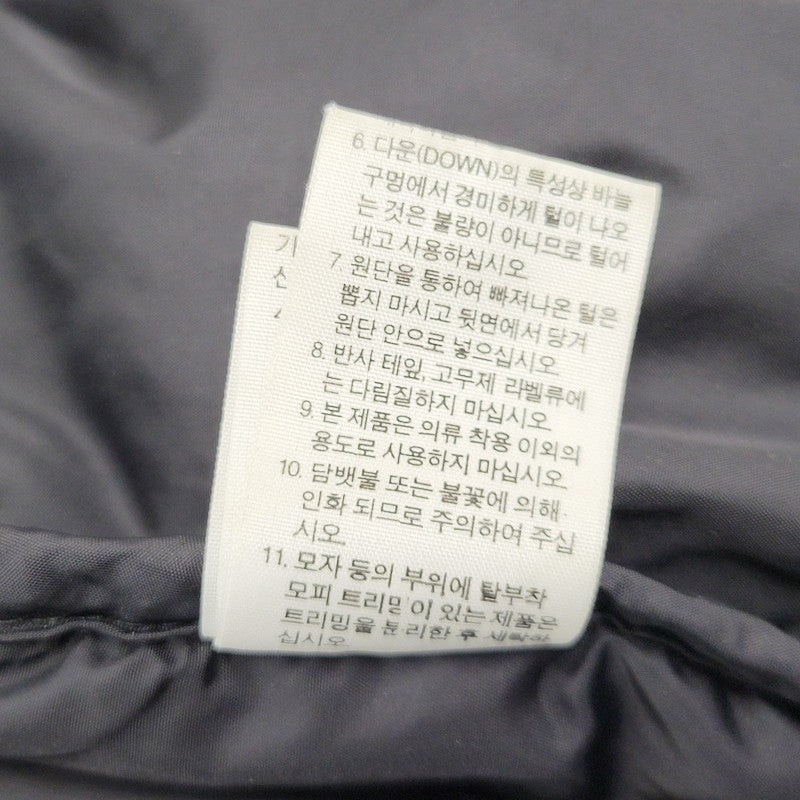 【現状渡し品】【メンズ】 THE NORTH FACE ザ・ノースフェイス NFD00A62 韓国製 700FILL NUPTSE JACKET 700フィルヌプシジャケット アウター ダウン 長袖 144-250828-ma-08-izu サイズ：100 カラー：BLACK 万代Net店