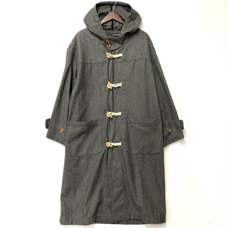 【中古品】【レディース】 SLUIZ IBIZA スルイツイビザ 19-020-410-0055-1-0 OVERSIZE DUFFLE COAT オーバーサイズダッフルコート アウター 長袖 168-250829-ma-03-izu サイズ：不明 カラー：GRAY 万代Net店