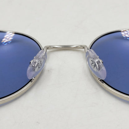 【中古品】【メンズ/レディース】 Ray-Ban レイバン BOSTON SUNGLASSES RB3681 ボストン サングラス 203-250905-as-12-izu サイズ：50□20-145 カラー：シルバー×ブルー 万代Net店