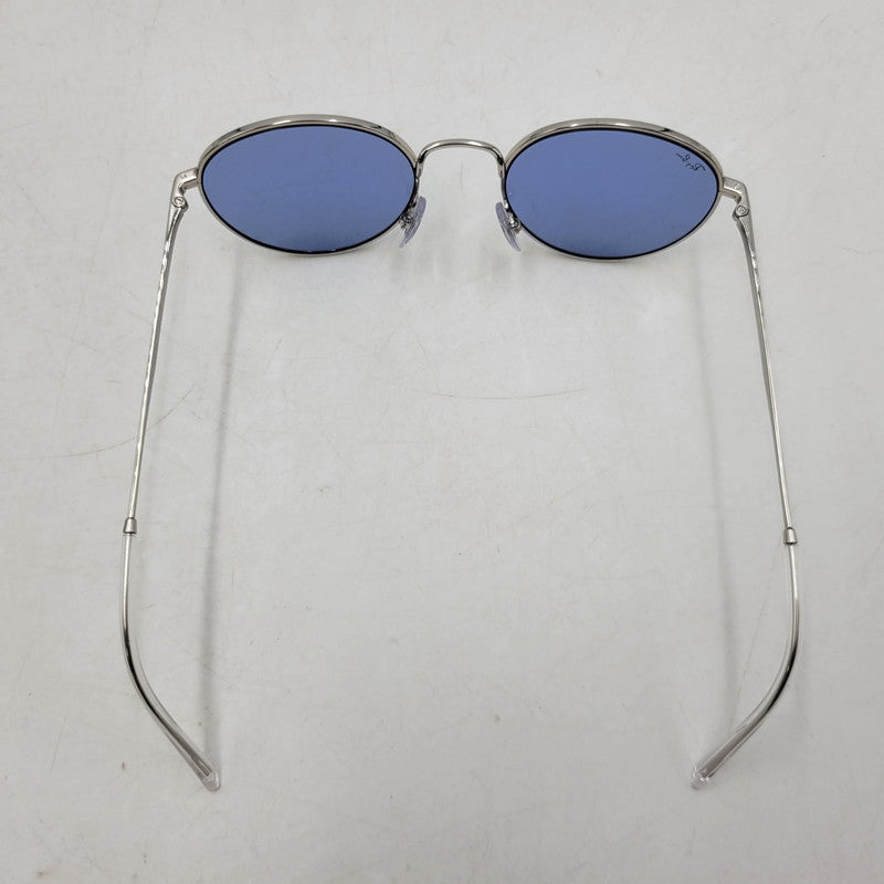 【中古品】【メンズ/レディース】 Ray-Ban レイバン BOSTON SUNGLASSES RB3681 ボストン サングラス 203-250905-as-12-izu サイズ：50□20-145 カラー：シルバー×ブルー 万代Net店