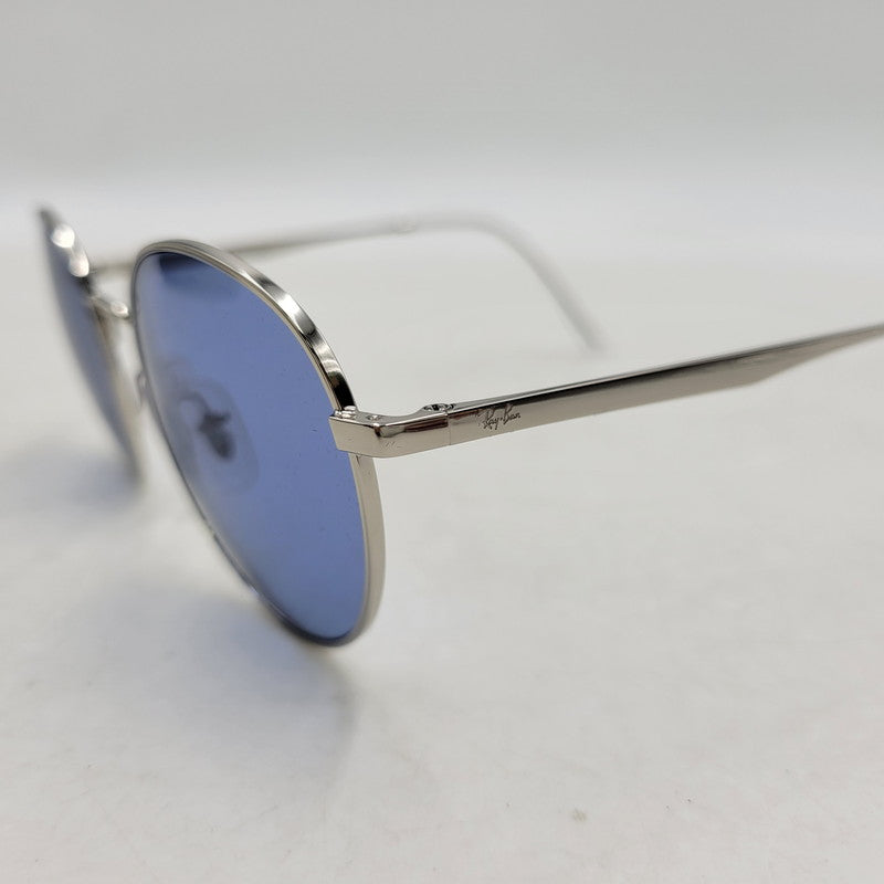 【中古品】【メンズ/レディース】 Ray-Ban レイバン BOSTON SUNGLASSES RB3681 ボストン サングラス 203-250905-as-12-izu サイズ：50□20-145 カラー：シルバー×ブルー 万代Net店