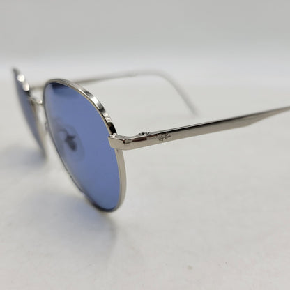 【中古品】【メンズ/レディース】 Ray-Ban レイバン BOSTON SUNGLASSES RB3681 ボストン サングラス 203-250905-as-12-izu サイズ：50□20-145 カラー：シルバー×ブルー 万代Net店