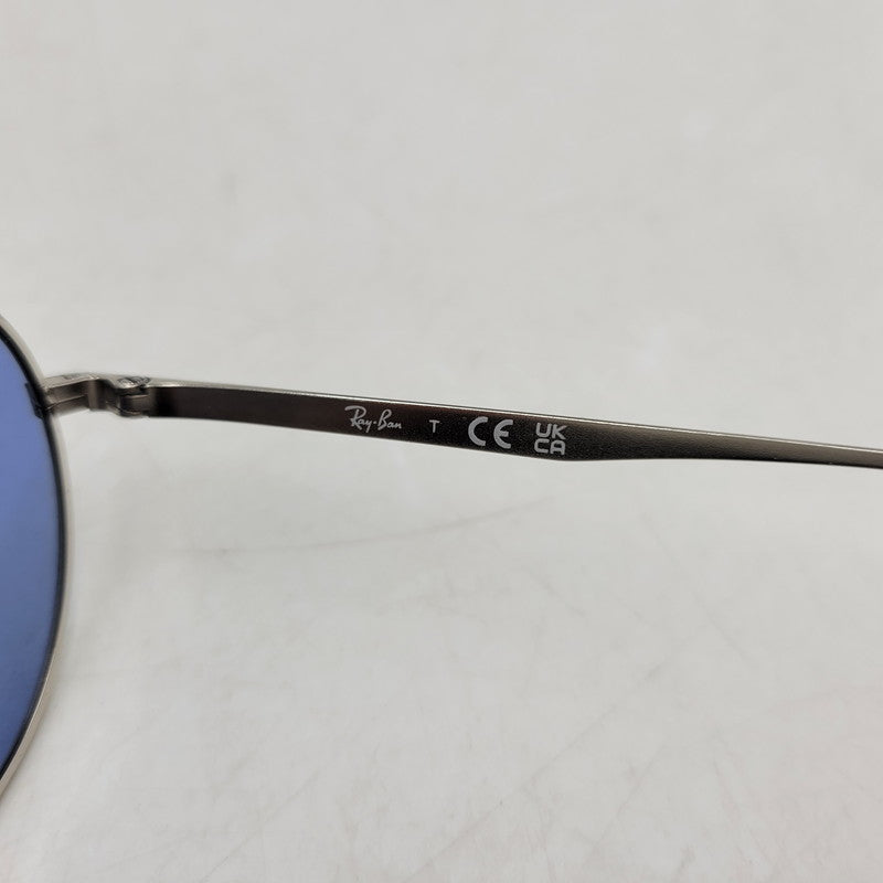 【中古品】【メンズ/レディース】 Ray-Ban レイバン BOSTON SUNGLASSES RB3681 ボストン サングラス 203-250905-as-12-izu サイズ：50□20-145 カラー：シルバー×ブルー 万代Net店