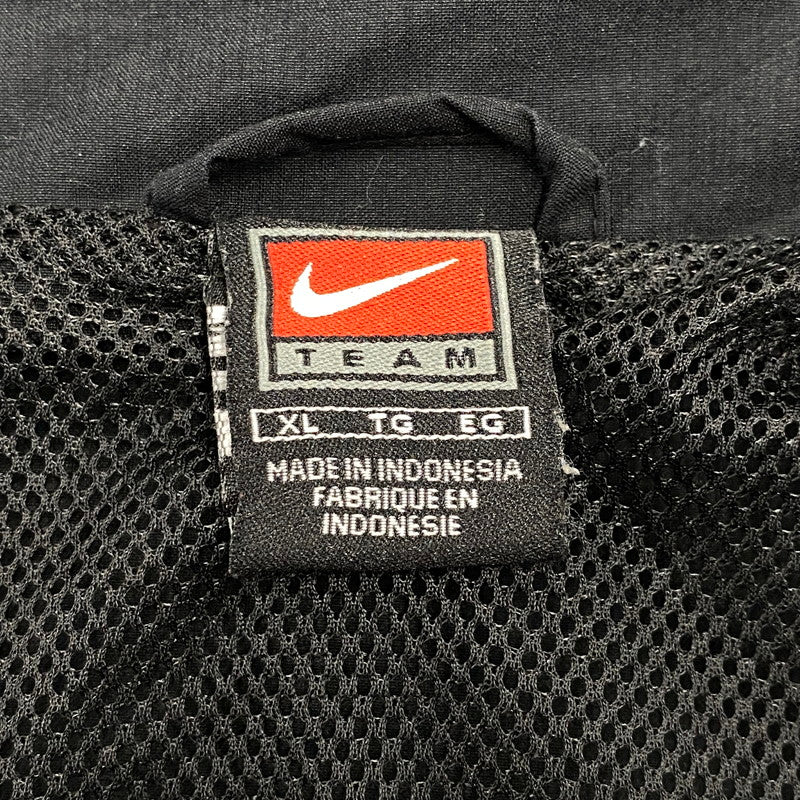 【中古品】【メンズ】 NIKE TEAM ナイキ チーム NYLON JACKET ナイロン ジャケット トップス アウター 146-250829-ya-05-izu サイズ：XL カラー：BLACK 万代Net店