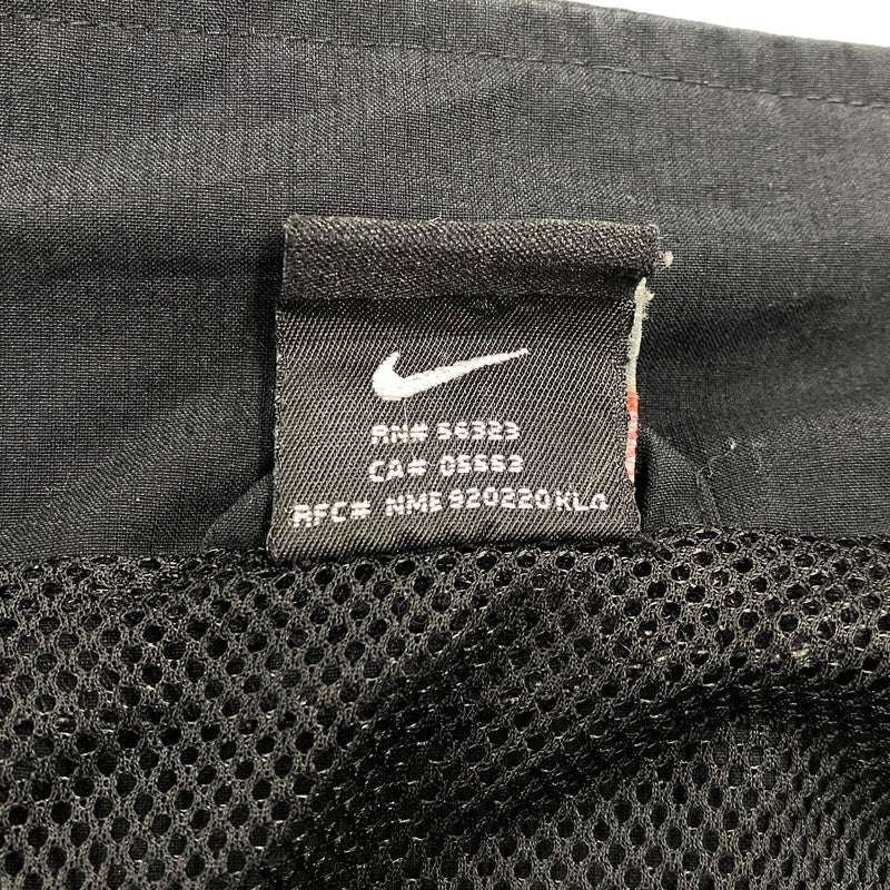 【中古品】【メンズ】 NIKE TEAM ナイキ チーム NYLON JACKET ナイロン ジャケット トップス アウター 146-250829-ya-05-izu サイズ：XL カラー：BLACK 万代Net店