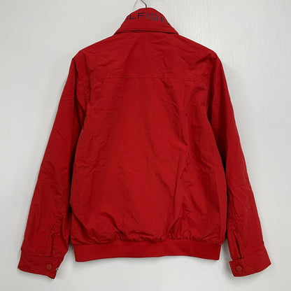 【中古品】【メンズ】 TOMMY HILFIGER トミーヒルフィガー 0213179 NYLON JACKET ナイロンジャケット アウター 長袖 147-250906-ma-13-izu サイズ：M カラー：RED 万代Net店