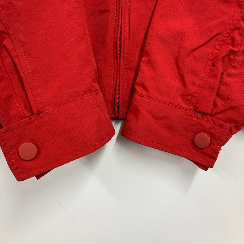 【中古品】【メンズ】 TOMMY HILFIGER トミーヒルフィガー 0213179 NYLON JACKET ナイロンジャケット アウター 長袖 147-250906-ma-13-izu サイズ：M カラー：RED 万代Net店