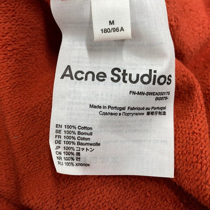 【中古品】【メンズ】 ACNE STUDIOS アクネストゥディオズ FN-MN-SWEA000175 21AW FRANKLIN H STAMP フランクリン エイチ スタンプ HOODED SWEAT SHIRT フーデッド スウェット シャツ トップス パーカー 141-250829-ya-04-izu サイズ：M カラー：オレンジ 万代Net店
