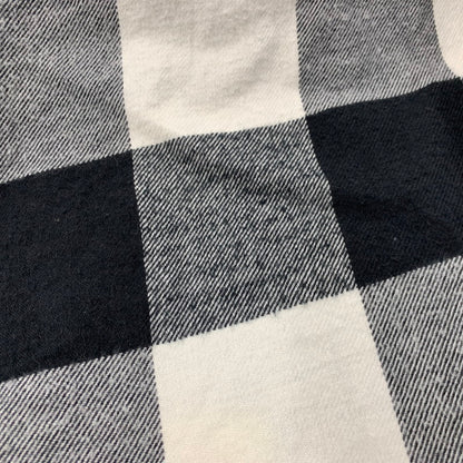 【中古品】【メンズ】 N.HOOLYWOOD エヌハリウッド 182-SH14-031 18AW OVER SIZED BLOCK CHECK SHIRT オーバーサイズドブロックチェックシャツ トップス 長袖 140-250906-ma-06-izu サイズ：38 カラー：BLACK 万代Net店