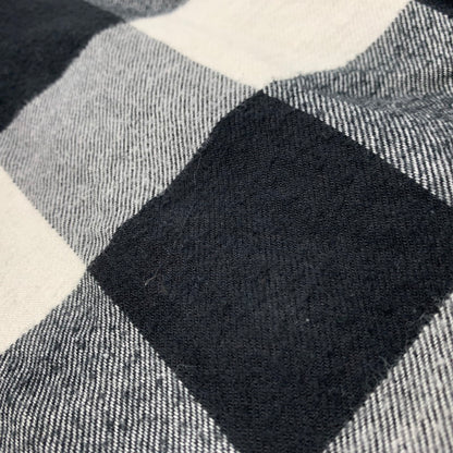 【中古品】【メンズ】 N.HOOLYWOOD エヌハリウッド 182-SH14-031 18AW OVER SIZED BLOCK CHECK SHIRT オーバーサイズドブロックチェックシャツ トップス 長袖 140-250906-ma-06-izu サイズ：38 カラー：BLACK 万代Net店