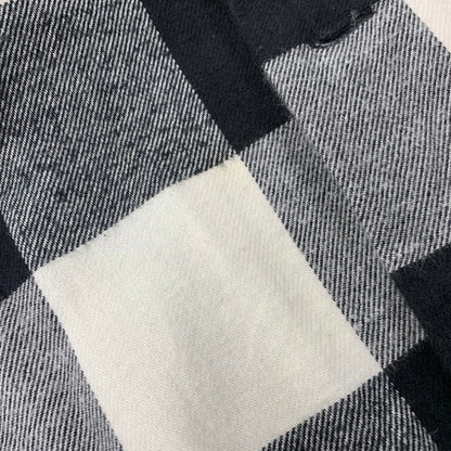 【中古品】【メンズ】 N.HOOLYWOOD エヌハリウッド 182-SH14-031 18AW OVER SIZED BLOCK CHECK SHIRT オーバーサイズドブロックチェックシャツ トップス 長袖 140-250906-ma-06-izu サイズ：38 カラー：BLACK 万代Net店