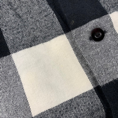 【中古品】【メンズ】 N.HOOLYWOOD エヌハリウッド 182-SH14-031 18AW OVER SIZED BLOCK CHECK SHIRT オーバーサイズドブロックチェックシャツ トップス 長袖 140-250906-ma-06-izu サイズ：38 カラー：BLACK 万代Net店