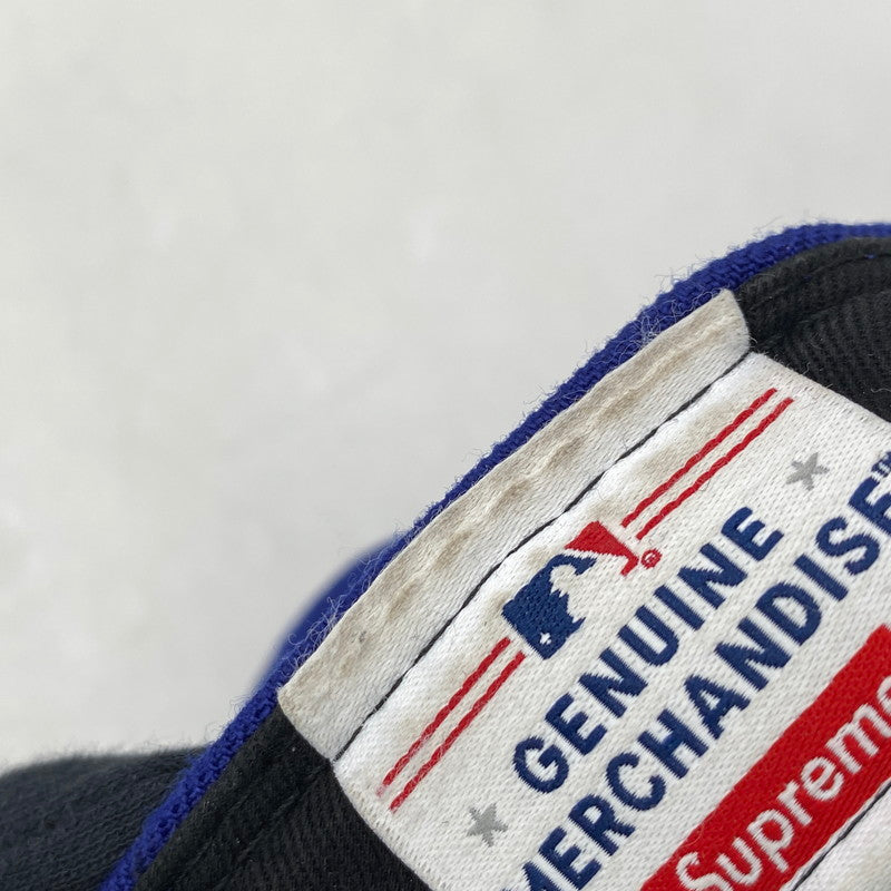 【中古品】【メンズ/レディース】 SUPREME×NEWERA シュプリーム×ニューエラ 24SS MLB TEAMS BOX LOGO CAP メジャーリーグベースボールチーム ボックスロゴキャップ 帽子 服飾雑貨 185-250829-ma-01-izu サイズ：57.7cm カラー：BLUE 万代Net店