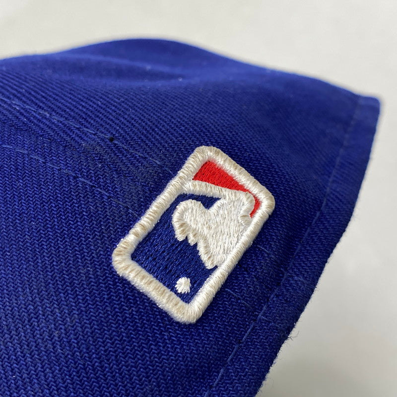 【中古品】【メンズ/レディース】 SUPREME×NEWERA シュプリーム×ニューエラ 24SS MLB TEAMS BOX LOGO CAP メジャーリーグベースボールチーム ボックスロゴキャップ 帽子 服飾雑貨 185-250829-ma-01-izu サイズ：57.7cm カラー：BLUE 万代Net店