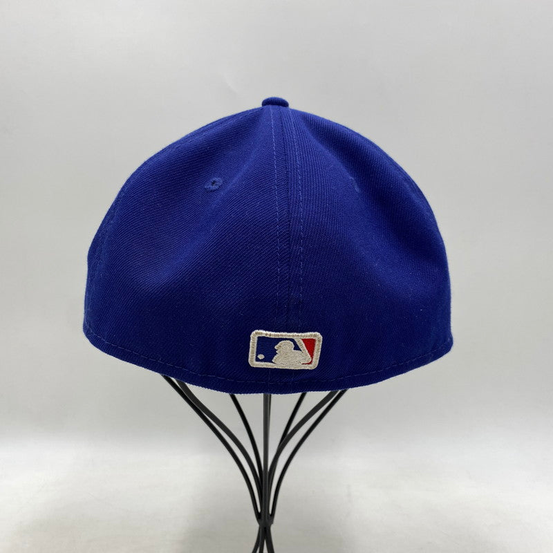 【中古品】【メンズ/レディース】 SUPREME×NEWERA シュプリーム×ニューエラ 24SS MLB TEAMS BOX LOGO CAP メジャーリーグベースボールチーム ボックスロゴキャップ 帽子 服飾雑貨 185-250829-ma-01-izu サイズ：57.7cm カラー：BLUE 万代Net店