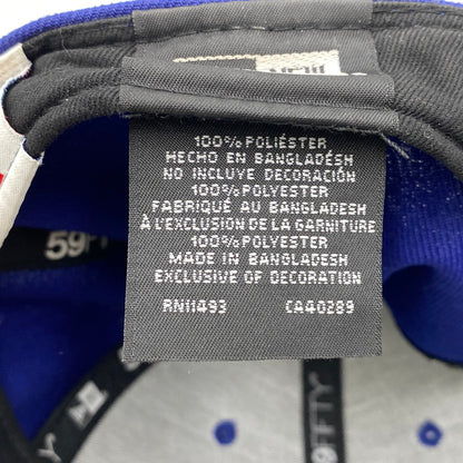 【中古品】【メンズ/レディース】 SUPREME×NEWERA シュプリーム×ニューエラ 24SS MLB TEAMS BOX LOGO CAP メジャーリーグベースボールチーム ボックスロゴキャップ 帽子 服飾雑貨 185-250829-ma-01-izu サイズ：57.7cm カラー：BLUE 万代Net店