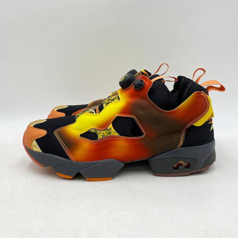 【中古品】【メンズ】 REEBOK×KOSHI INABA リーボック×稲葉浩志 100224285 INSTAPUMP FURY 94 MAGMA インスタポンプフューリー 94 マグマ 靴 スニーカー シューズ 162-250830-ma-10-izu サイズ：28cm カラー：BLACK/ORANGE 万代Net店