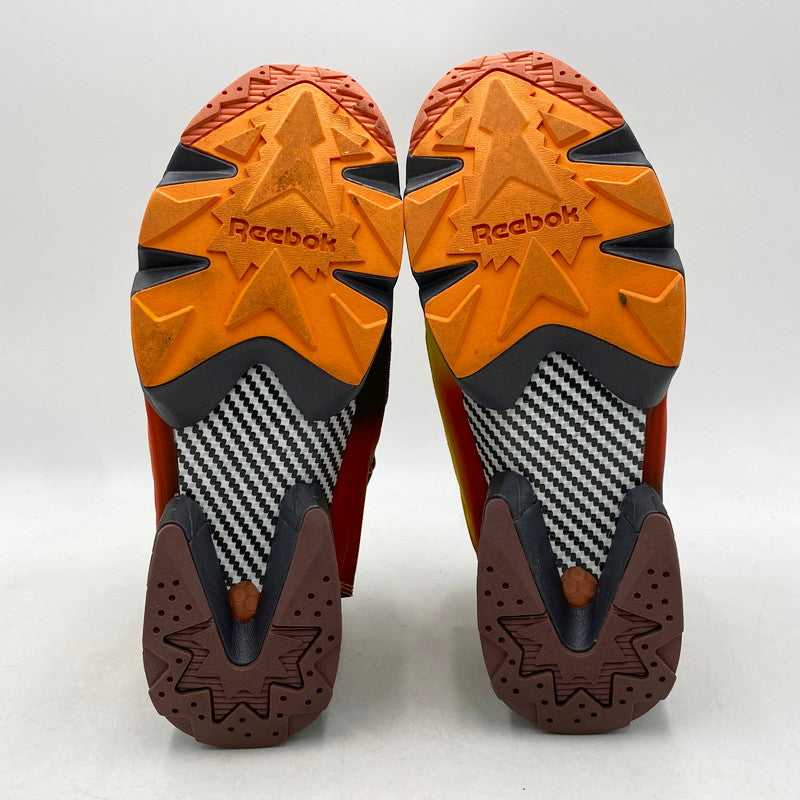 【中古品】【メンズ】 REEBOK×KOSHI INABA リーボック×稲葉浩志 100224285 INSTAPUMP FURY 94 MAGMA インスタポンプフューリー 94 マグマ 靴 スニーカー シューズ 162-250830-ma-10-izu サイズ：28cm カラー：BLACK/ORANGE 万代Net店