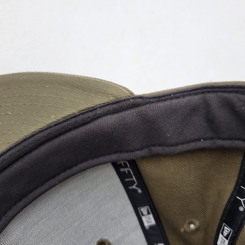 【中古品】【メンズ/レディース】 NEW ERA ニューエラ × WIND AND SEA ウィンダンシー 59FIFTY BB CAP ベースボールキャップ 帽子 185-250909-as-11-izu サイズ：7 1/2（59.6cm） カラー：カーキ 万代Net店