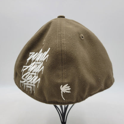 【中古品】【メンズ/レディース】 NEW ERA ニューエラ × WIND AND SEA ウィンダンシー 59FIFTY BB CAP ベースボールキャップ 帽子 185-250909-as-11-izu サイズ：7 1/2（59.6cm） カラー：カーキ 万代Net店