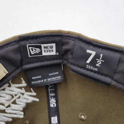 【中古品】【メンズ/レディース】 NEW ERA ニューエラ × WIND AND SEA ウィンダンシー 59FIFTY BB CAP ベースボールキャップ 帽子 185-250909-as-11-izu サイズ：7 1/2（59.6cm） カラー：カーキ 万代Net店