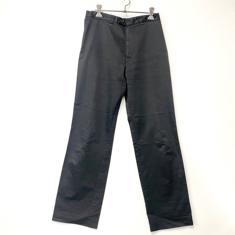 【中古品】【メンズ】 Y's for living ワイズフォーリビング STRAIGHT PANTSストレート パンツ ボトムス ズボン 151-250906-ya-08-izu サイズ：L カラー：ブラック 万代Net店
