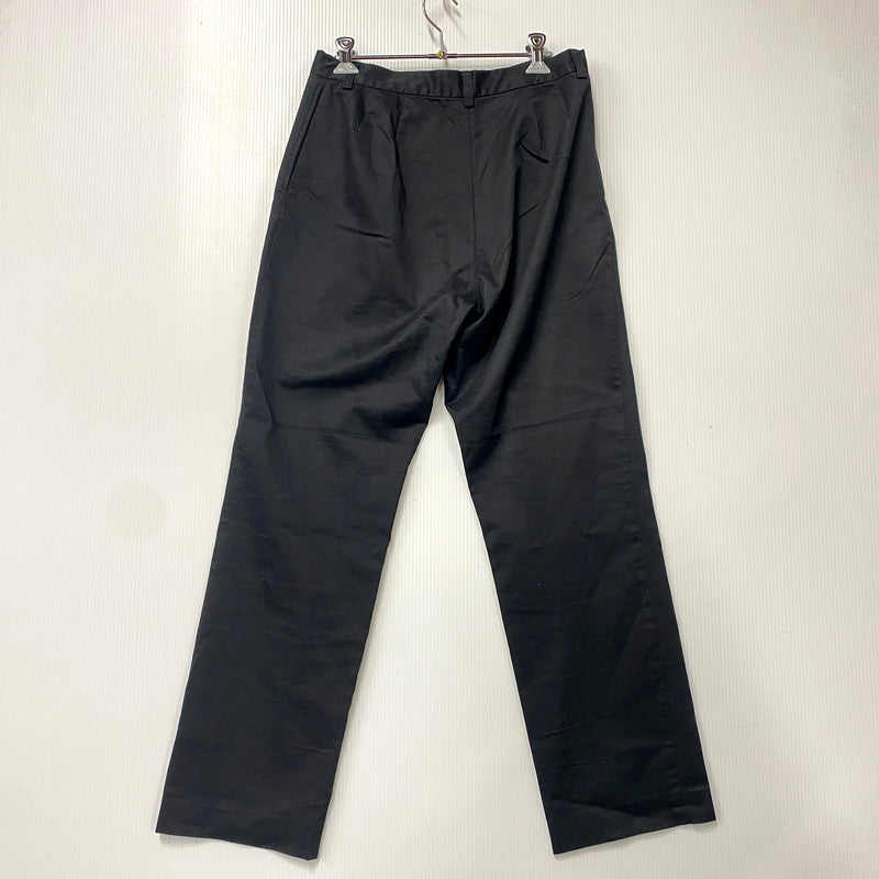 【中古品】【メンズ】 Y's for living ワイズフォーリビング STRAIGHT PANTSストレート パンツ ボトムス ズボン 151-250906-ya-08-izu サイズ：L カラー：ブラック 万代Net店