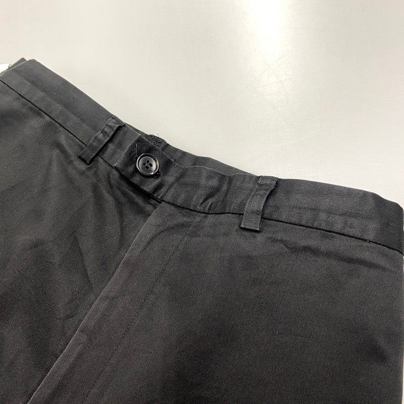 【中古品】【メンズ】 Y's for living ワイズフォーリビング STRAIGHT PANTSストレート パンツ ボトムス ズボン 151-250906-ya-08-izu サイズ：L カラー：ブラック 万代Net店