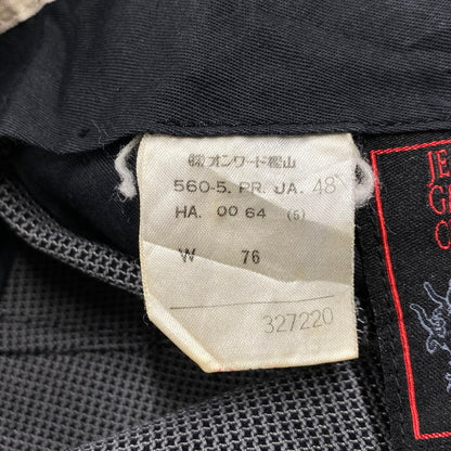 【中古品】【メンズ】 JEAN-PAUL GAULTIER ジャンポールゴルチエ 90S SLACKS PANTS 90年代 スラックスパンツ ズボン ボトムス 152-250829-ma-04-izu サイズ：76 カラー：BLACK 万代Net店