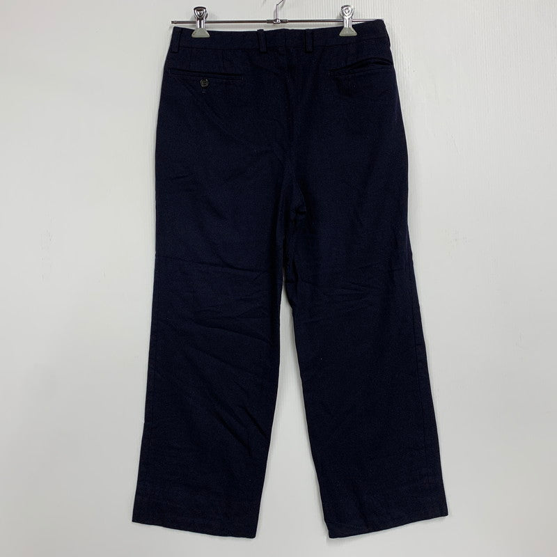 【中古品】【メンズ】 CHRISTIAN DIOR MONSIEUR クリスチャンディオール ムッシュ WOOL SLACKS PANTS ウール スラックス パンツ ボトムス ズボン 152-250906-ya-12-izu サイズ：76 カラー：ネイビー 万代Net店