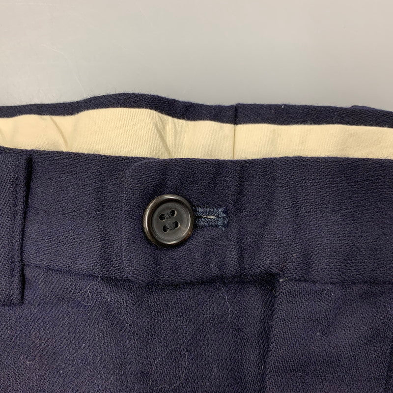 【中古品】【メンズ】 CHRISTIAN DIOR MONSIEUR クリスチャンディオール ムッシュ WOOL SLACKS PANTS ウール スラックス パンツ ボトムス ズボン 152-250906-ya-12-izu サイズ：76 カラー：ネイビー 万代Net店