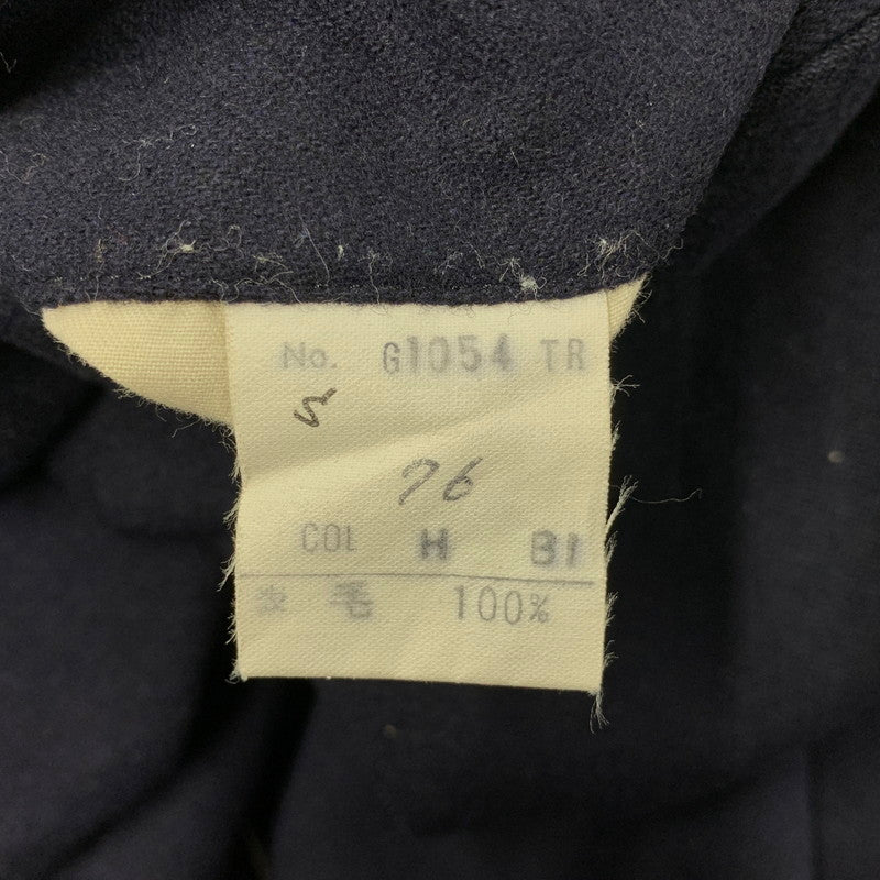 【中古品】【メンズ】 CHRISTIAN DIOR MONSIEUR クリスチャンディオール ムッシュ WOOL SLACKS PANTS ウール スラックス パンツ ボトムス ズボン 152-250906-ya-12-izu サイズ：76 カラー：ネイビー 万代Net店