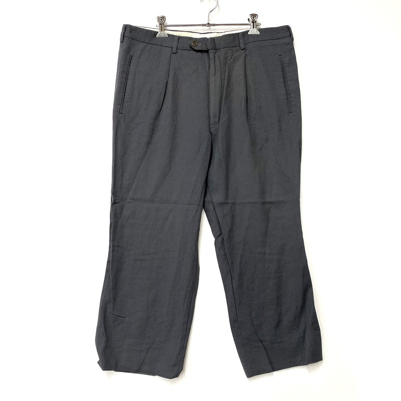 【中古品】【メンズ】 GIORGIO ARMANI ジョルジオアルマーニ イタリア製 WIDE SLACKS PANTS ワイドスラックスパンツ ズボン ボトムス 152-250829-ma-06-izu サイズ：不明 カラー：GRAY 万代Net店
